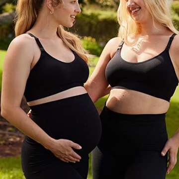 Suekaphin Nursing Sports Bra,Nursing Sports Bra Support,Full Support Nursing Sports Bra,Breastfeeding Sports Bra high Support,Nursing Work Out Bra,NC,Large