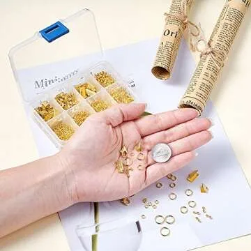 KISSITTY Jewelry Making Kit for DIY Projects - 8 Styles