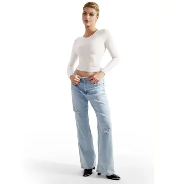 Suuksess Women’s Comfort Fit Long Sleeve Basic Tee