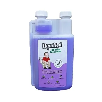 Liquified RV Toilet Treatment - Black Holding Tank Digester - Odor Eliminator - Lavender Scent - Mat...
