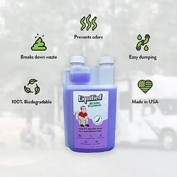 Liquified RV Toilet Treatment - Odor Eliminator - Lavender Scent