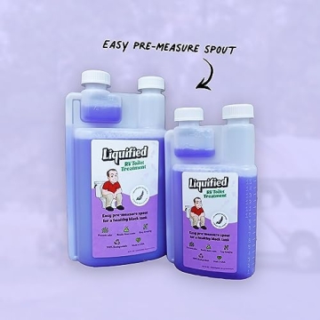 Liquified RV Toilet Treatment - Odor Eliminator - Lavender Scent