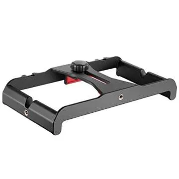 FocusFoto Smartphone Video Rig Camera Cage Mount Holder Stabilizer Handle Grip for 4~7 inch Mobile Cell Phone iPhone Filmmaking Professional Videomaker for iPhone Xs Max X 8 Plus Huawei P20 mate20 PRO