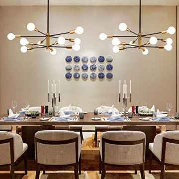 KAISITE Modern Sputnik Chandelier for Dining Room