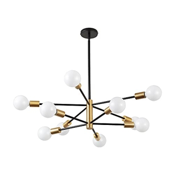 KAISITE Modern Sputnik Chandelier for Dining Room