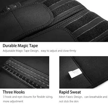 HOPLYNN Sauna Sweat Vest Waist Trainer for Women