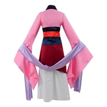 Mulan Dress Halloween Costume for Women - Heroine Outfit