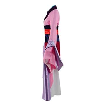 Mulan Dress Halloween Costume for Women - Heroine Outfit