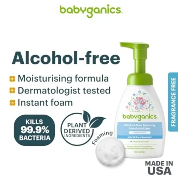 Gentle Hand Sanitizer for Kids and Adults - Babyganics