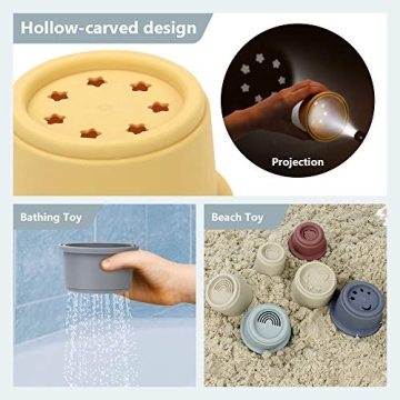 Mini Tudou Stacking Cups – Educational Fun for Babies