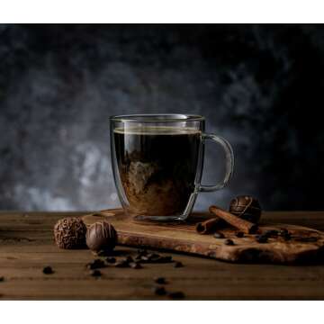 JoyJolt Savor Double Wall Insulated Glasses Set