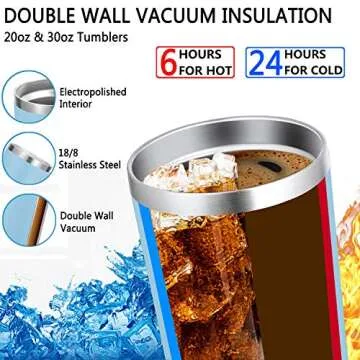 Bastwe 20oz and 30oz Insulated Tumblers - Stylish & Durable