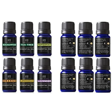 Essential Oil Set for Aromatherapy and DIY Projects