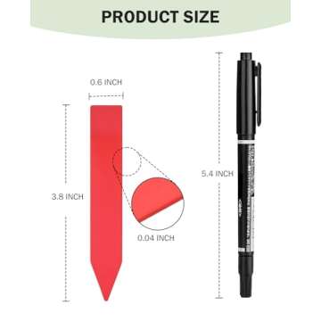 Durable Homenote 200 Pcs Plant Labels for Efficient Gardening