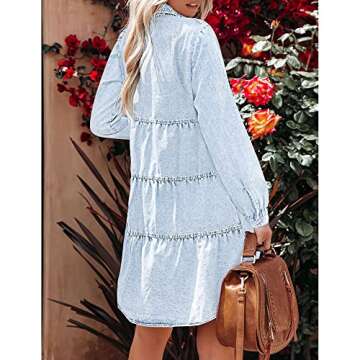 Luvamia Long Sleeve Dress for Wedding Guests and Prom