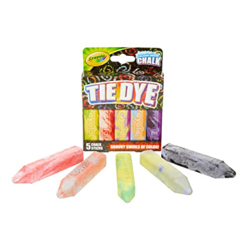 Crayola Vibrant Tie Dye Chalk Set Outdoor Creative Fun