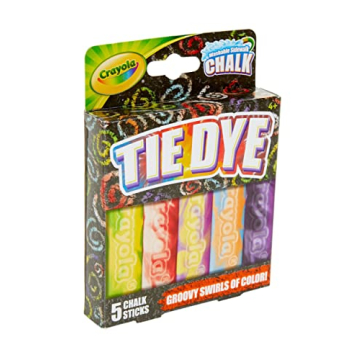Crayola Vibrant Tie Dye Chalk Set Outdoor Creative Fun