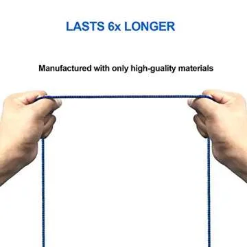 CUGUNU iPhone Charger Cable 5-Pack Nylon Braided