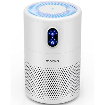 MOOKA Air Purifiers for Large Rooms with True HEPA Filter