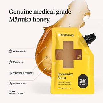 First Honey Manuka Honey MGO 360+ Pouch 17g (10 Pack)