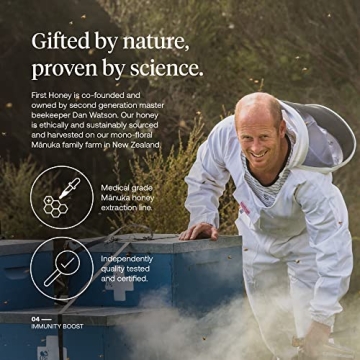 First Honey Manuka Honey MGO 360+ Pouch 17g (10 Pack)
