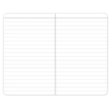 ELAN Publishing Company Publishing ELAN-FN-003A Field Notebook, 3.5" x 5.5", Lined Memo Book, Kraft