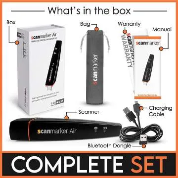 Scanmarker Air Pen Scanner - Wireless OCR Reader