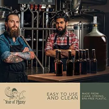 Year of Plenty BPA-Free Airlocks - Set of 12 - Hydrolocks for Fermenting, Brewing, Beer, Wine, Sauerkraut, Kimchi and Other Fermentation Projects (12)