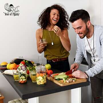 Year of Plenty BPA-Free Airlocks - Set of 12 - Hydrolocks for Fermenting, Brewing, Beer, Wine, Sauerkraut, Kimchi and Other Fermentation Projects (12)