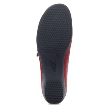 Dansko Women's Fynn Red Mary Janes 10.5-11 M US