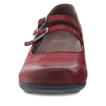 Dansko Women's Fynn Red Mary Janes 10.5-11 M US