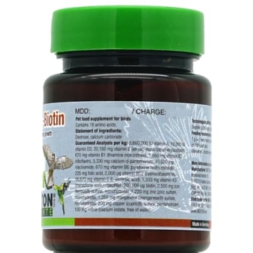 Nekton Biotin Supplement for Bird Feather Health 35gm