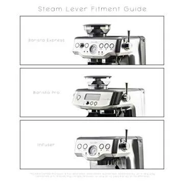 Crema Coffee Replacement Steam Lever for Breville Espresso
