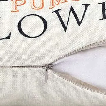 ZJHAI Set of 4 Halloween Pillow Covers for Cozy Decor
