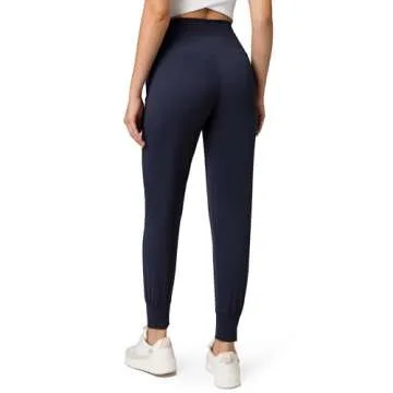 High Waisted Joggers with Pockets for Women