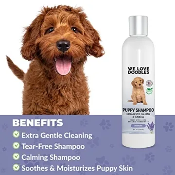 Organic Tear-Free Puppy Shampoo Made in the USA 8oz