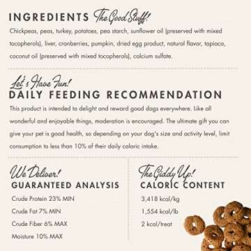 Fromm Crunchy Os Pumpkin Kran Pow Dog Treats - 6 oz