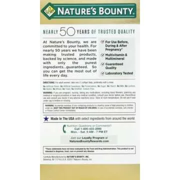Nature's Bounty Prenatal Multivitamin with DHA, 60 Softgels