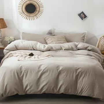 MooMee Duvet Cover Set in Soft Breathable Cotton