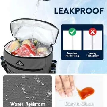 Haimont Insulated Leakproof Cooler Backpack for Hiking