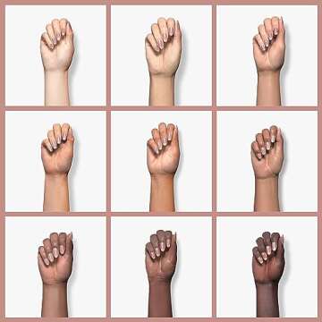 GAOY Jelly Nude Pink Gel Nail Polish, 16ml Sheer Natural Brown Translucent Color 1302 UV Light Cure Gel Polish for Nail Art DIY Manicure and Pedicure at Home