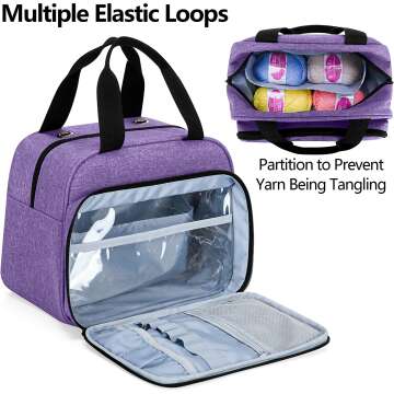 LoDrid Crochet Starter Kit with Yarn & E-Books