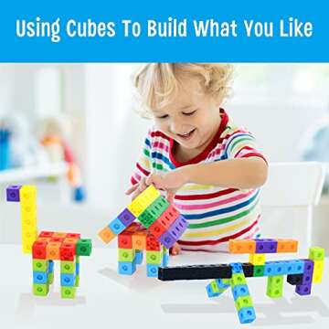 SpriteGru Math Linking Cubes for Engaging Learning Activities