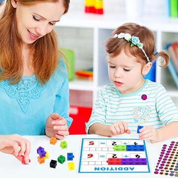 SpriteGru Math Linking Cubes for Engaging Learning Activities