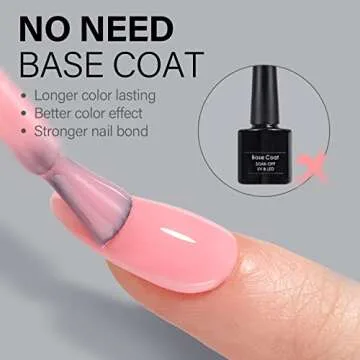 AILLSA Nail Tips, Upgraded Matte Soft Gel Nail Tips No Filed, Pre-shaped Full Cover Medium Almond Nails Clear Acrylic False Gelly Nail Tips for Nail Extension DIY Valentine Gift 15 Sizes, 450Pcs