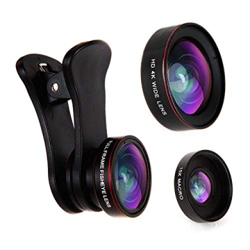 Empire of Electronics 3 in 1 Phone Camera Lens Kit