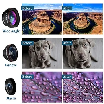 Empire of Electronics 3 in 1 Phone Camera Lens Kit