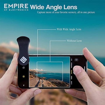 Empire of Electronics 3 in 1 Phone Camera Lens Kit