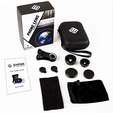 Empire of Electronics 3 in 1 Phone Camera Lens Kit