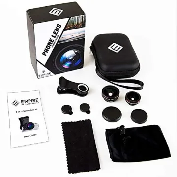 Empire of Electronics 3 in 1 Phone Camera Lens Kit